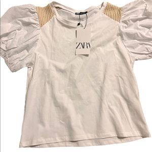 Zara puff sleeve